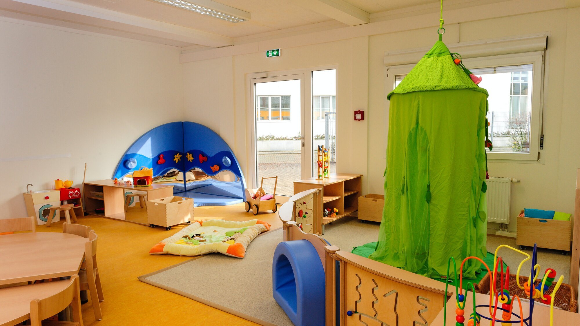 Raum in einer Kindertagesstätte Raum in einer Kindertagesstätte
