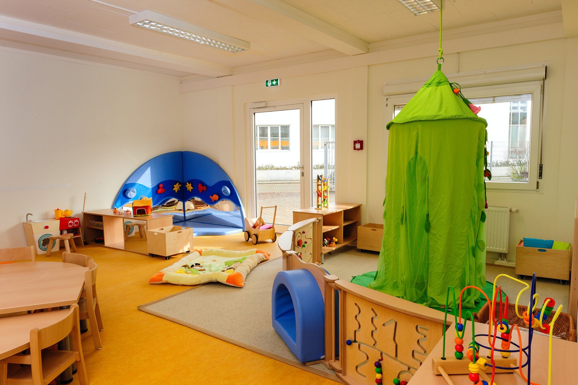 Raum in einer Kindertagesstätte