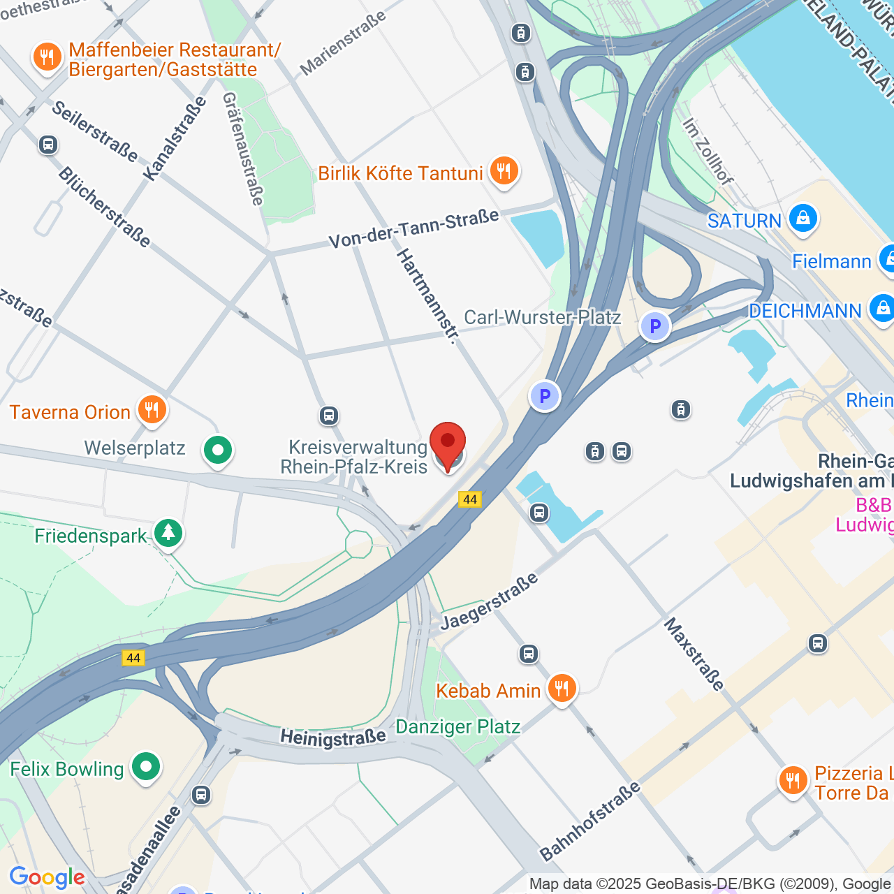 Google Maps Karte